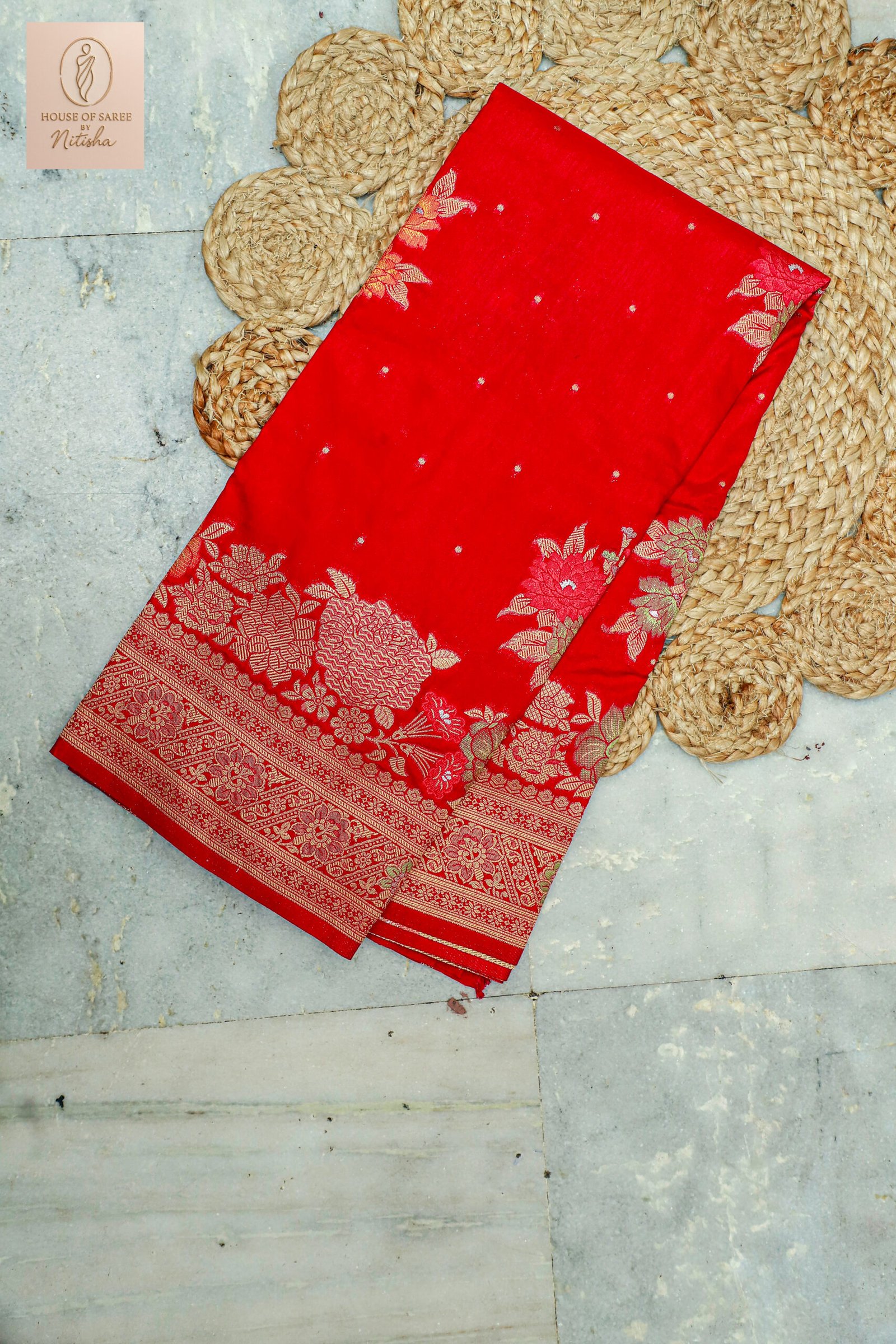 Elegant Embroidered Saree with Premium Finish | House of Saree